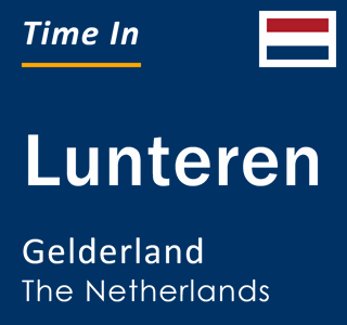 Current local time in Lunteren, Gelderland, The Netherlands