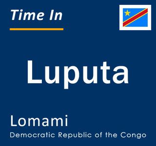 Current local time in Luputa, Lomami, Democratic Republic of the Congo
