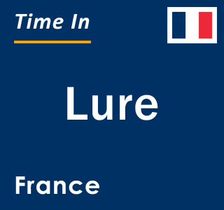 Current local time in Lure, France