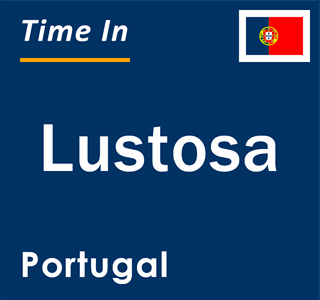 Current local time in Lustosa, Portugal