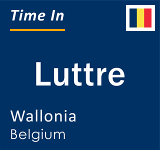 Current local time in Luttre, Wallonia, Belgium