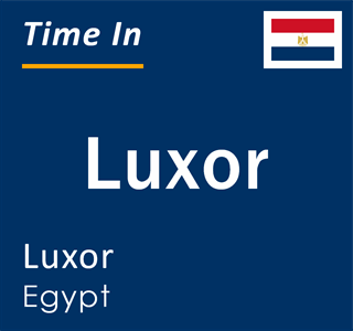 Current local time in Luxor, Luxor, Egypt