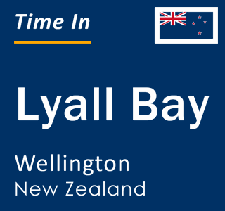 Current local time in Lyall Bay, Wellington, New Zealand