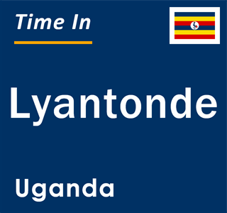 Current local time in Lyantonde, Uganda