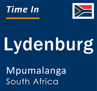 Current local time in Lydenburg, Mpumalanga, South Africa
