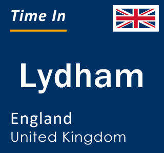 Current local time in Lydham, England, United Kingdom