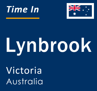 Current local time in Lynbrook, Victoria, Australia