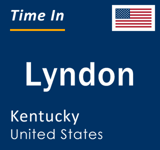 Current local time in Lyndon, Kentucky, United States