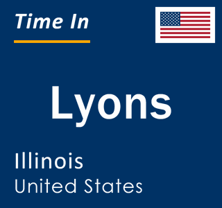 Current local time in Lyons, Illinois, United States