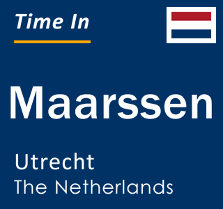 Current local time in Maarssen, Utrecht, The Netherlands