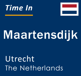 Current local time in Maartensdijk, Utrecht, The Netherlands