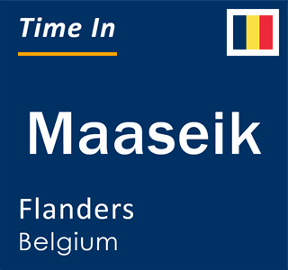 Current local time in Maaseik, Flanders, Belgium