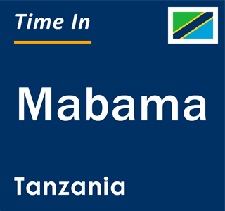 Current local time in Mabama, Tanzania