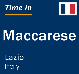 Current local time in Maccarese, Lazio, Italy