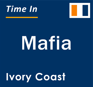 Current local time in Mafia, Ivory Coast