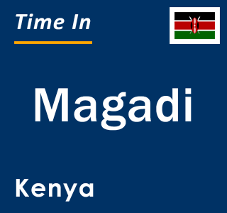 Current local time in Magadi, Kenya