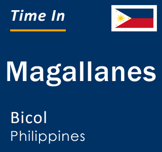 Current local time in Magallanes, Bicol, Philippines