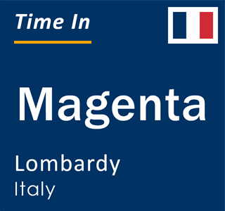 Current local time in Magenta, Lombardy, Italy