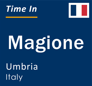 Current local time in Magione, Umbria, Italy