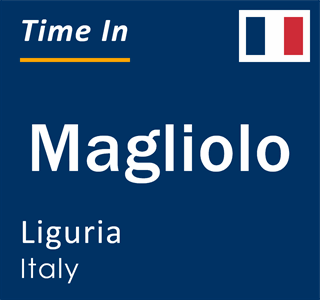 Current local time in Magliolo, Liguria, Italy