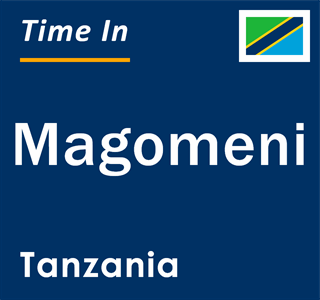 Current local time in Magomeni, Tanzania