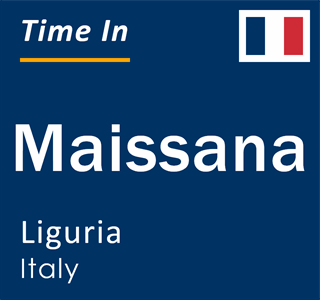 Current local time in Maissana, Liguria, Italy