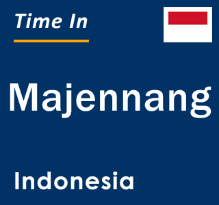 Current local time in Majennang, Indonesia