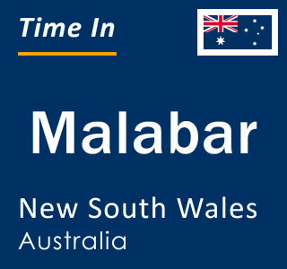 Current local time in Malabar, New South Wales, Australia