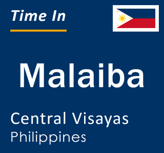 Current local time in Malaiba, Central Visayas, Philippines