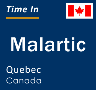 Current local time in Malartic, Quebec, Canada