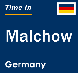 Current local time in Malchow, Germany