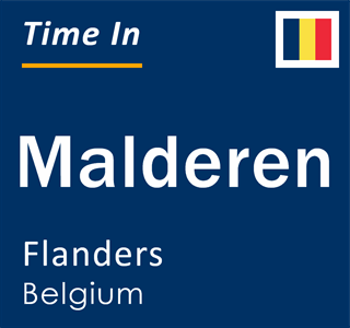 Current local time in Malderen, Flanders, Belgium