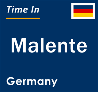 Current local time in Malente, Germany