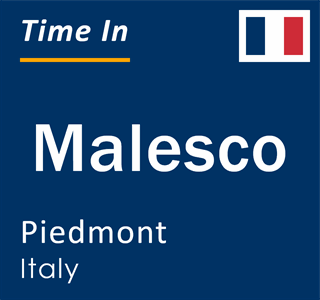 Current local time in Malesco, Piedmont, Italy