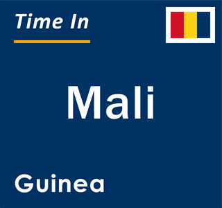 Current local time in Mali, Guinea