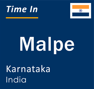 Current local time in Malpe, Karnataka, India