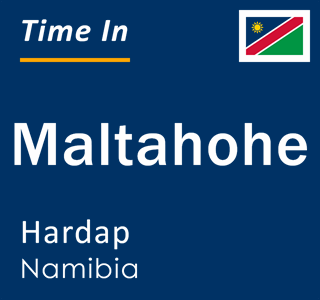Current local time in Maltahohe, Hardap, Namibia