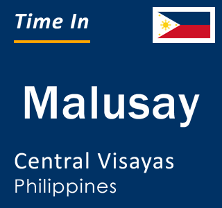 Current local time in Malusay, Central Visayas, Philippines