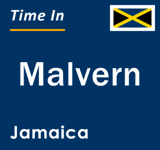 Current local time in Malvern, Jamaica