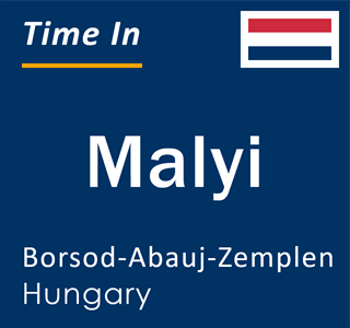 Current local time in Malyi, Borsod-Abauj-Zemplen, Hungary