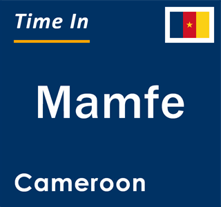 Current local time in Mamfe, Cameroon