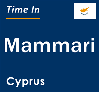 Current local time in Mammari, Cyprus