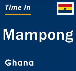 Current local time in Mampong, Ghana
