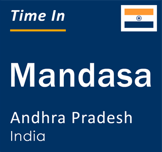 Current local time in Mandasa, Andhra Pradesh, India