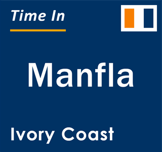 Current local time in Manfla, Ivory Coast