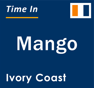 Current local time in Mango, Ivory Coast