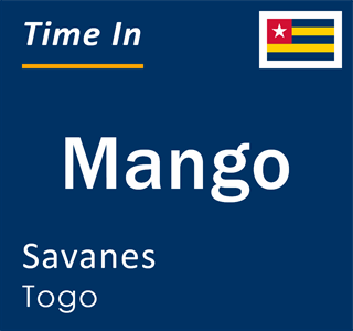 Current local time in Mango, Savanes, Togo