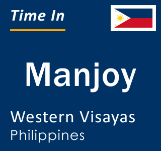 Current local time in Manjoy, Western Visayas, Philippines