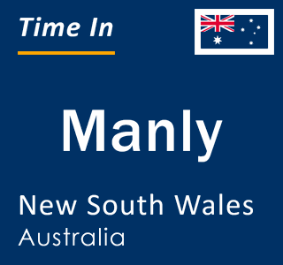 Current local time in Manly, New South Wales, Australia