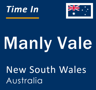 Current local time in Manly Vale, New South Wales, Australia